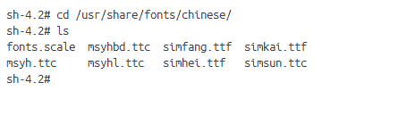 windows系统字体